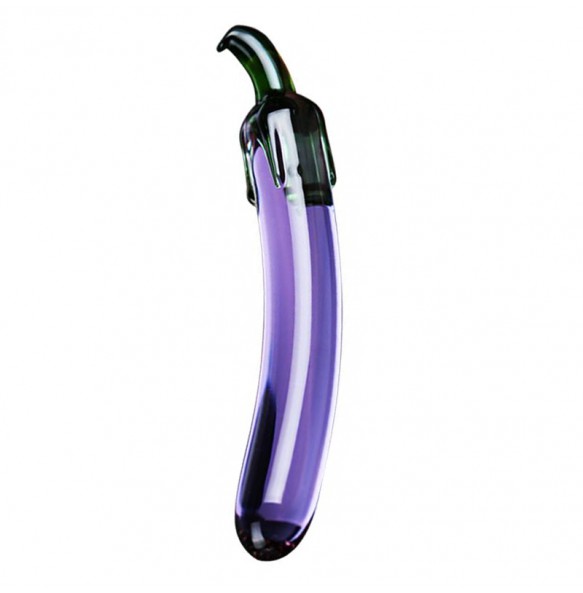 Mizzzee Crystal Penis Dildo (Purple)